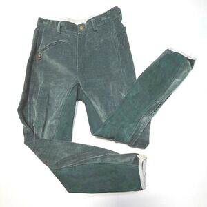 Vintage Kerrits Riding Breeches Womens 26 Corduroy Full Seat West Germany